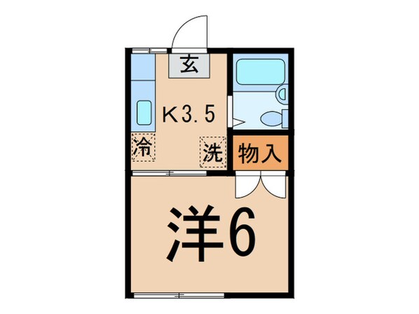 セントビラ御嶽の物件間取画像